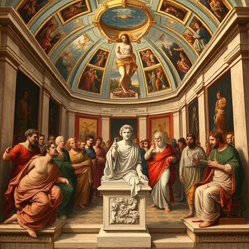 La Cappella Sistina con il Giudizio Universale di Michelangelo