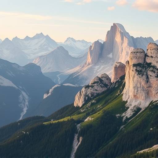 Panorama mozzafiato delle Dolomiti in Trentino-Alto Adige